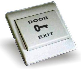 Botón tipo timbre de plático